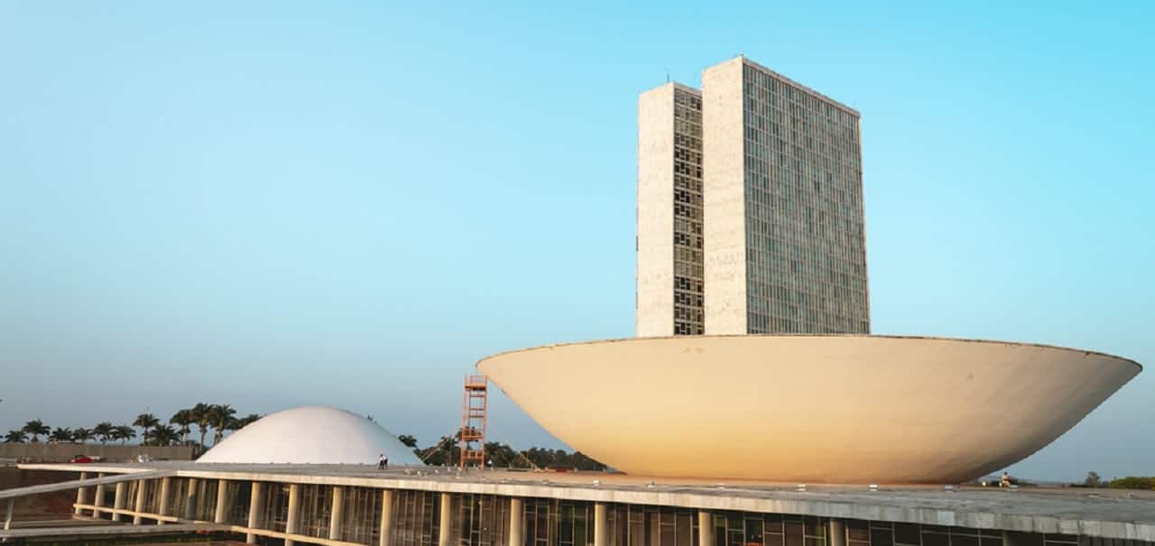 Imagem da fachada do Congresso Nacional