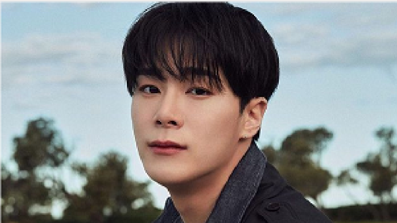 Imagem do cantor coreano Moonbin