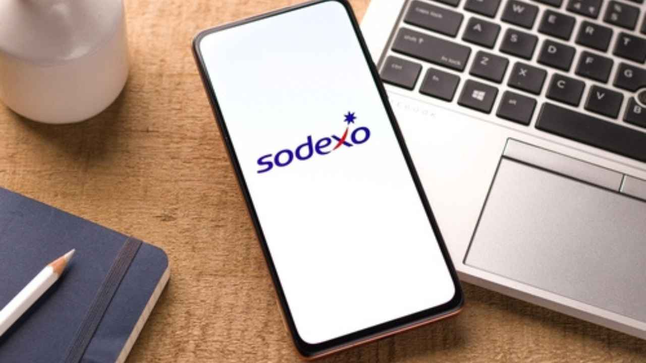 aplicativo sodexo aberto em celular
