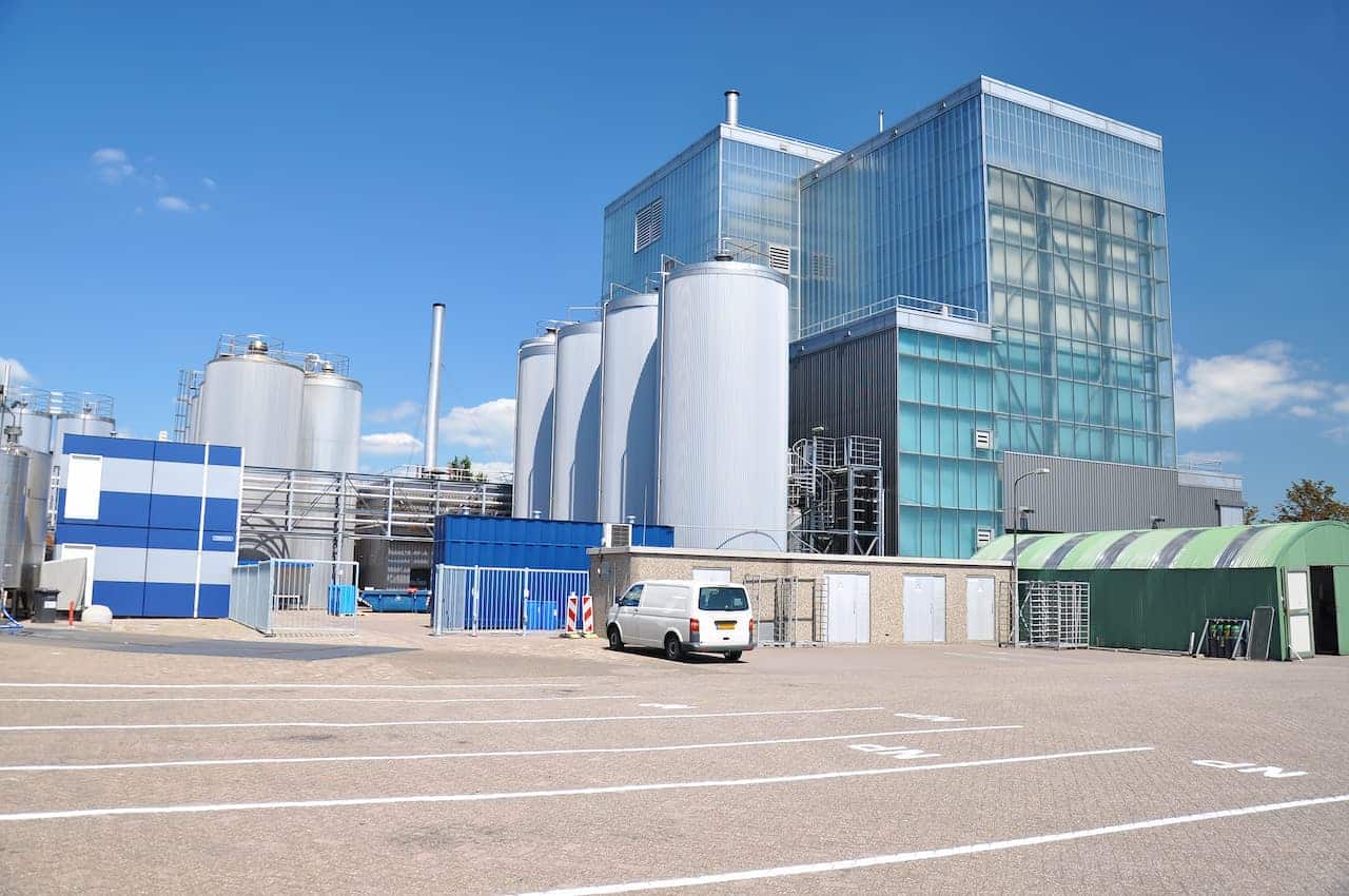 Empresa, fábrica, indústria de alimentos