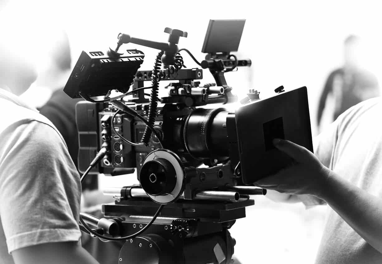 Câmeras gravando.
