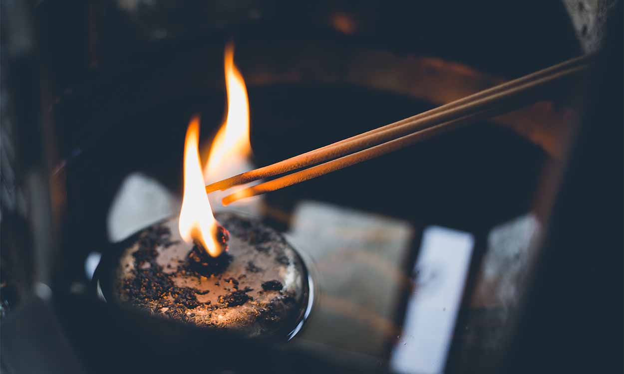 Incenso e fogo