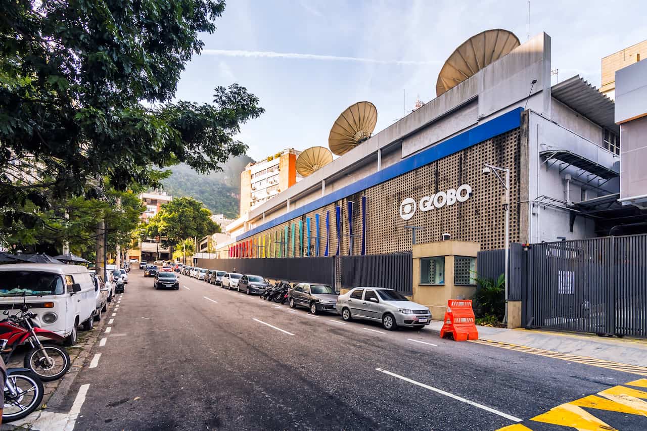 Fachada da Globo