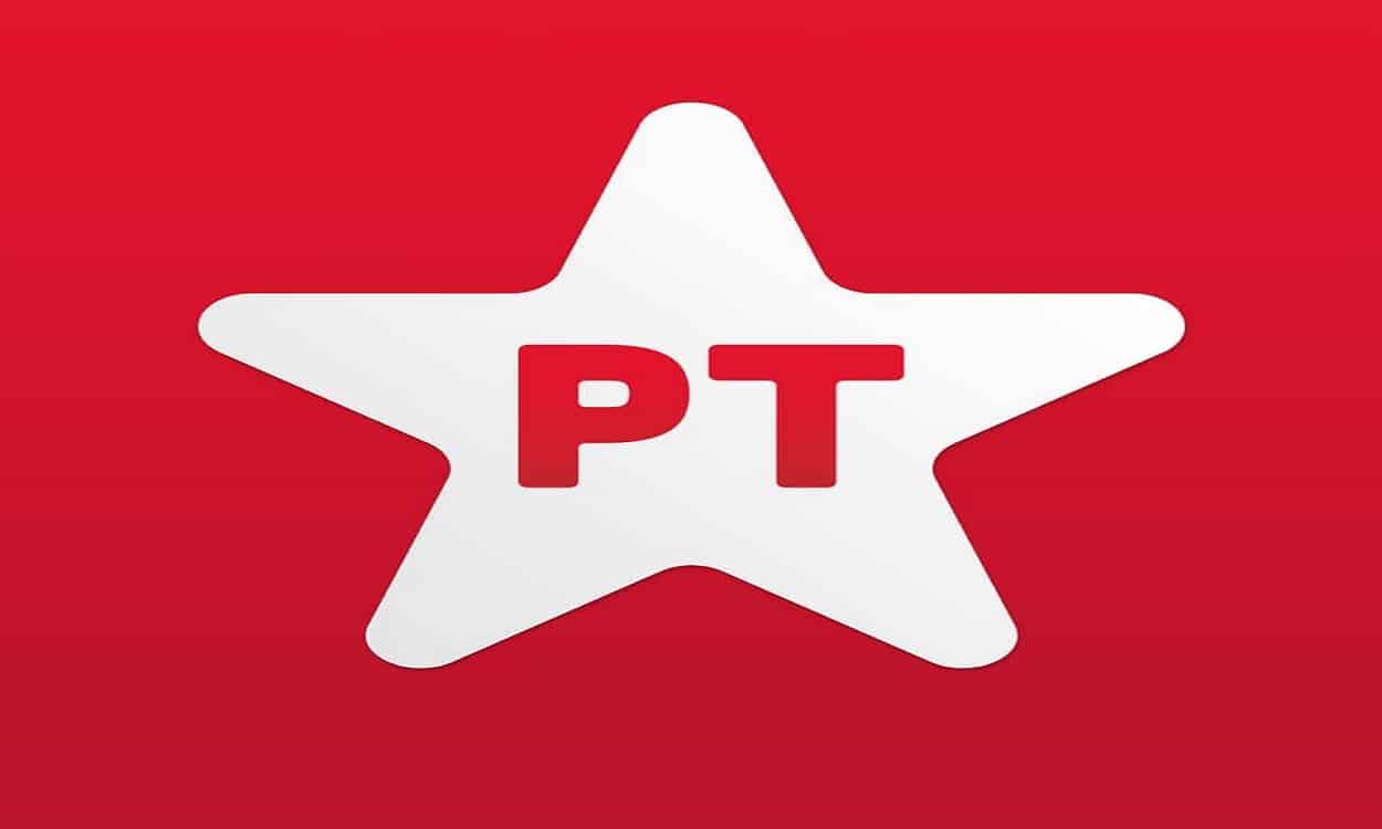 Logo do PT - Partido dos Trabalhadores