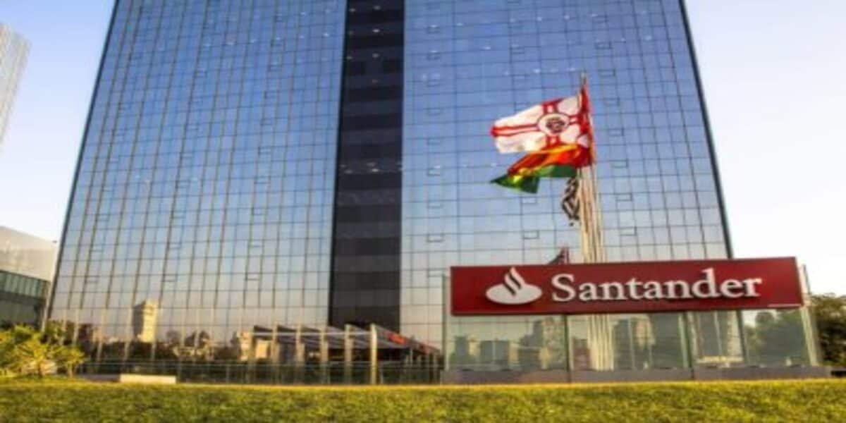 Fachada banco Santander