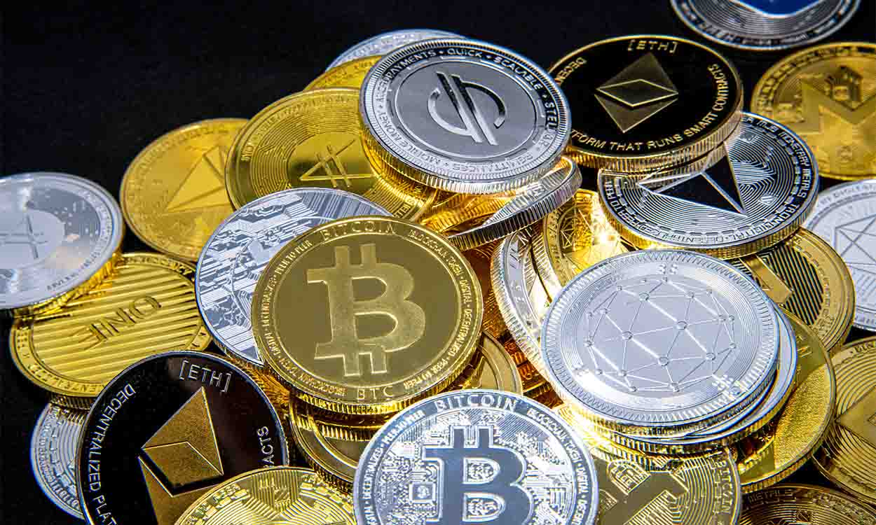 Imagem de criptomoedas
