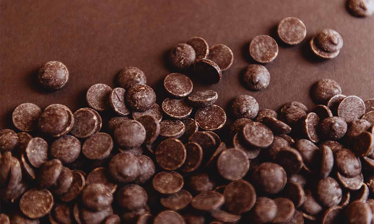 Imagem de gotas de chocolate