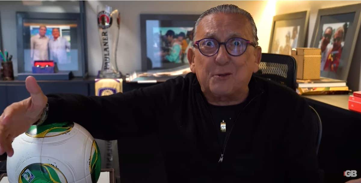 Imagem do apresentador Galvão Bueno