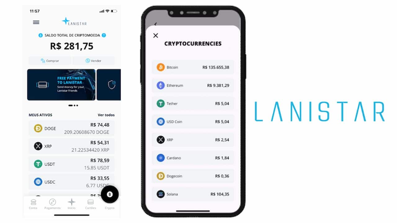 Lanistar Cryptocurrencies app