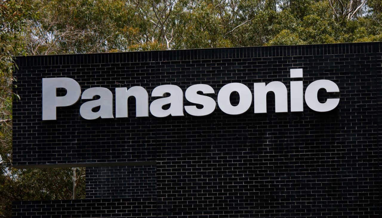 Letreiro da empresa Panasonic