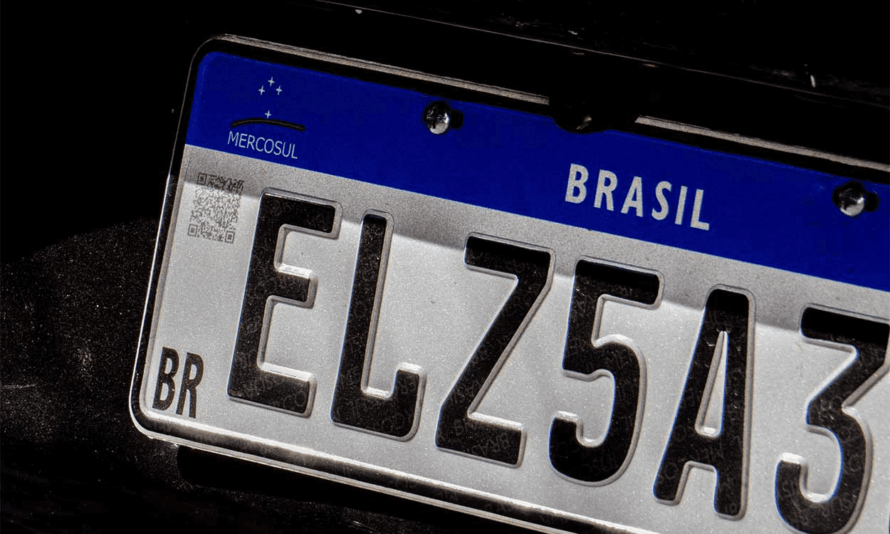 placa de veículo emplacamentos