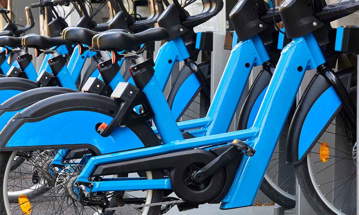 bikes elétricas paradas
