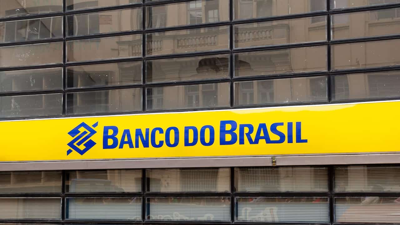 Fachada de uma unidade do Banco do Brasil