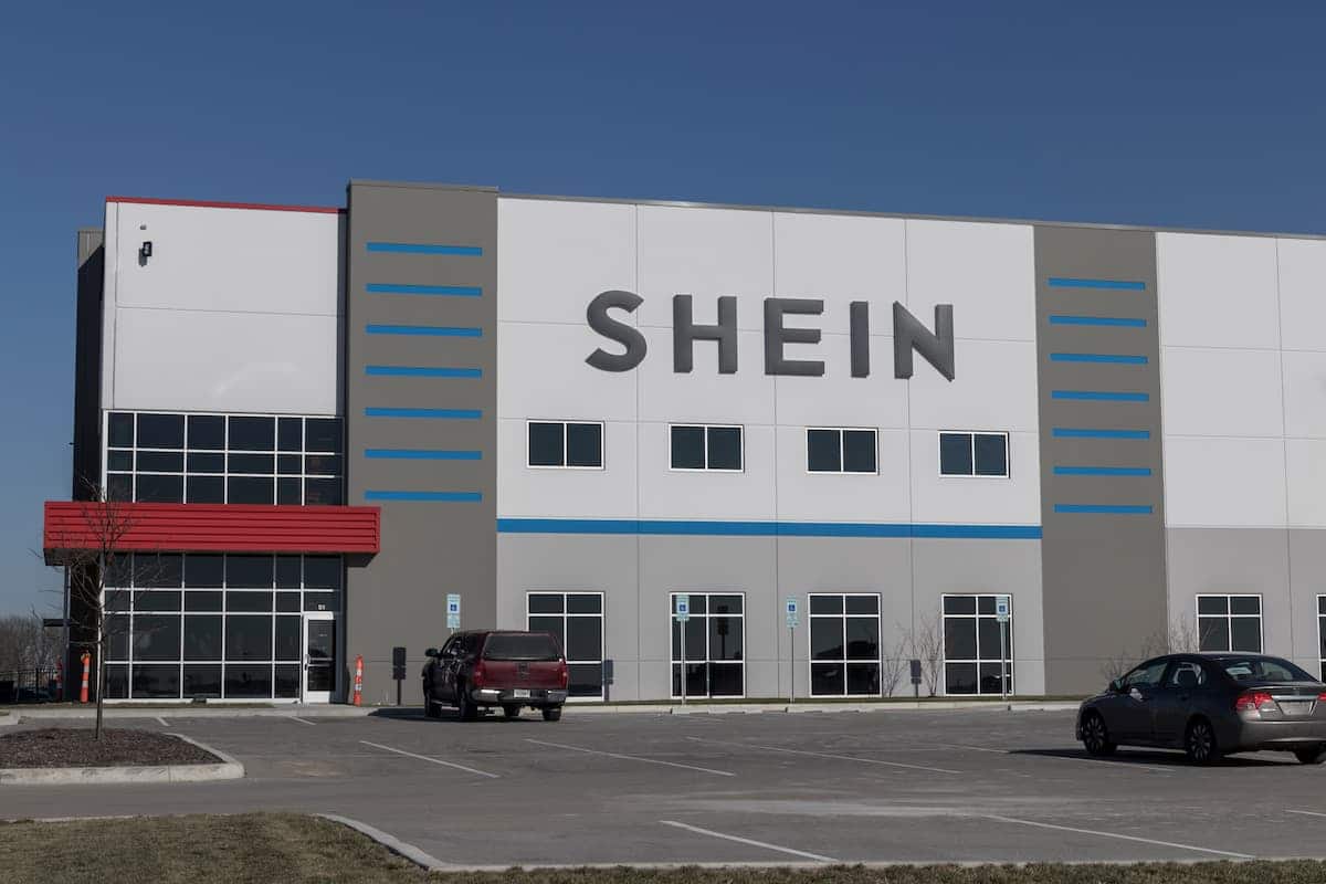 fachada da shein