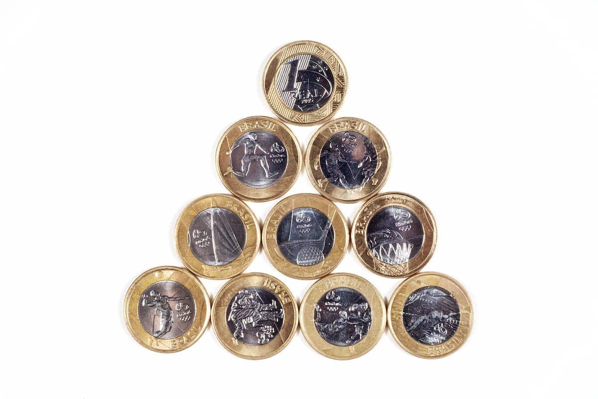 moedas de 1 real das olimpíadas