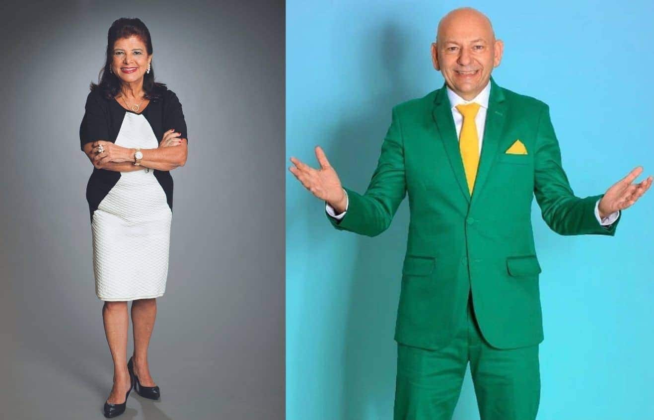 Luiza Trajano e Luciano Hang