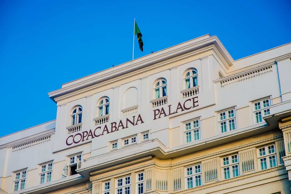 Imagem do letreiro do Copacabana Palace