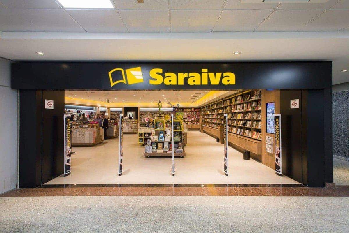 Fachada de uma unidade da Saraiva
