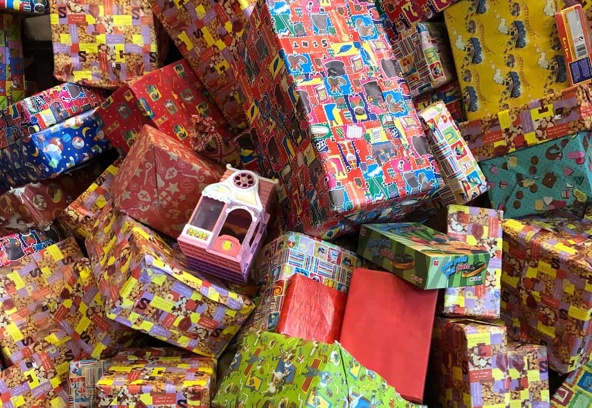 presentes e brinquedos