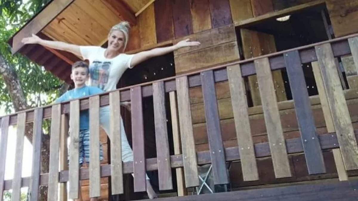 Casa na árvore da Mansão da Ana Hickmann