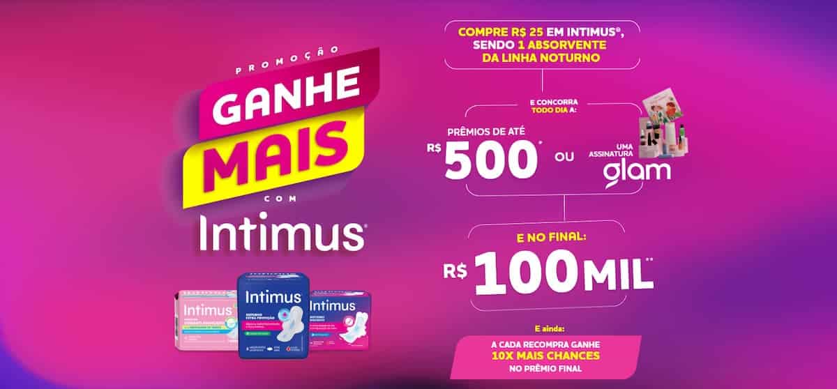 Imagem da mecânica da promoção da Intimus.