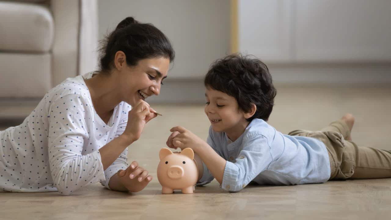 Conta bancária para o filho