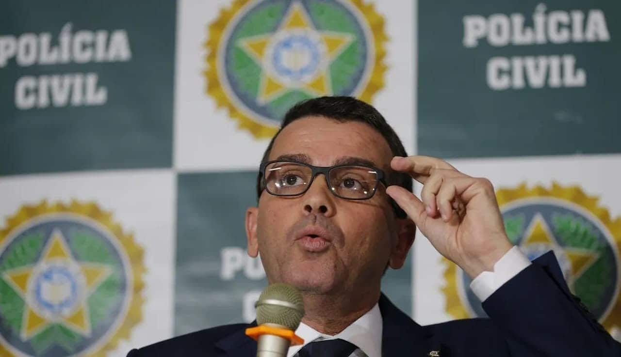 Rivaldo Barbosa, ex-professor de direito e chefe da Polícia Civil, acusado no caso Marielle