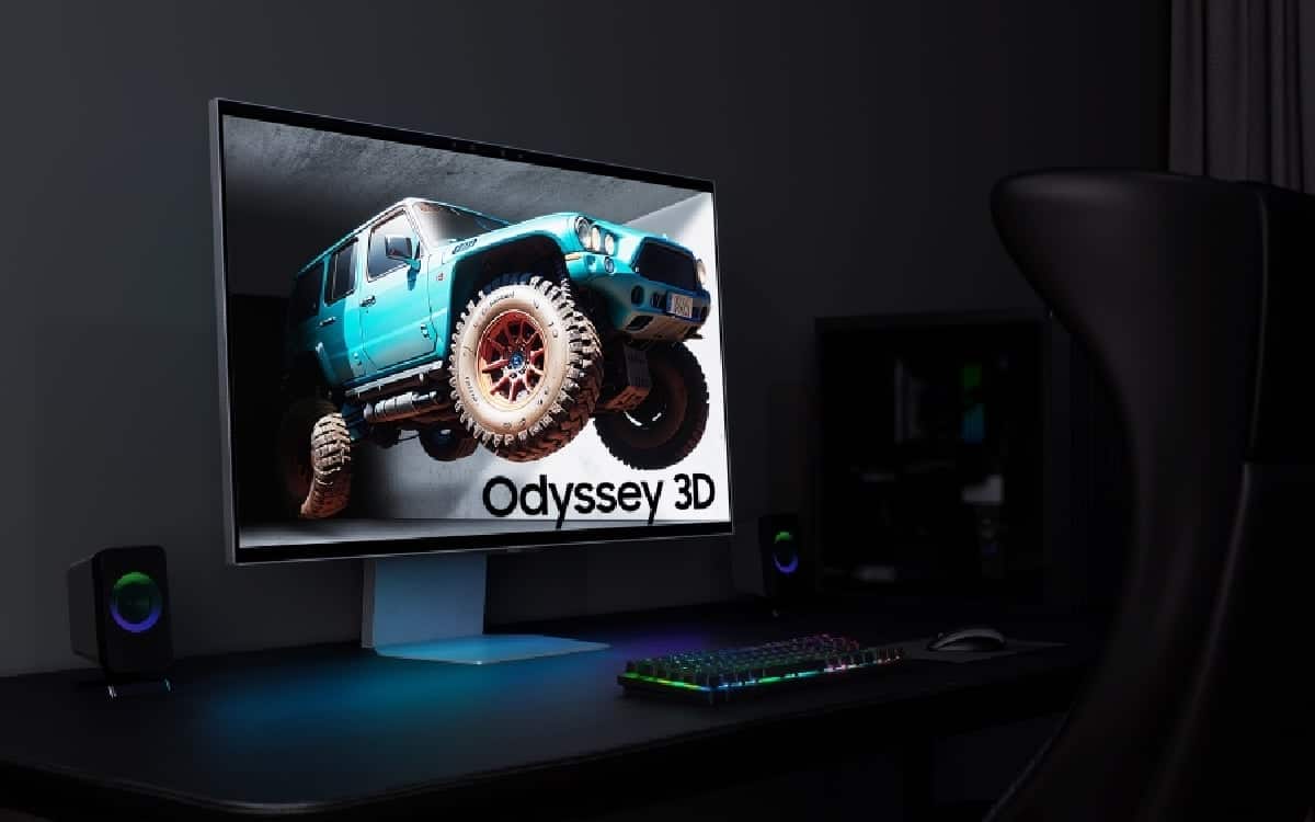 Samsung lança monitores Odyssey com destaque para modelo 3D sem óculos
