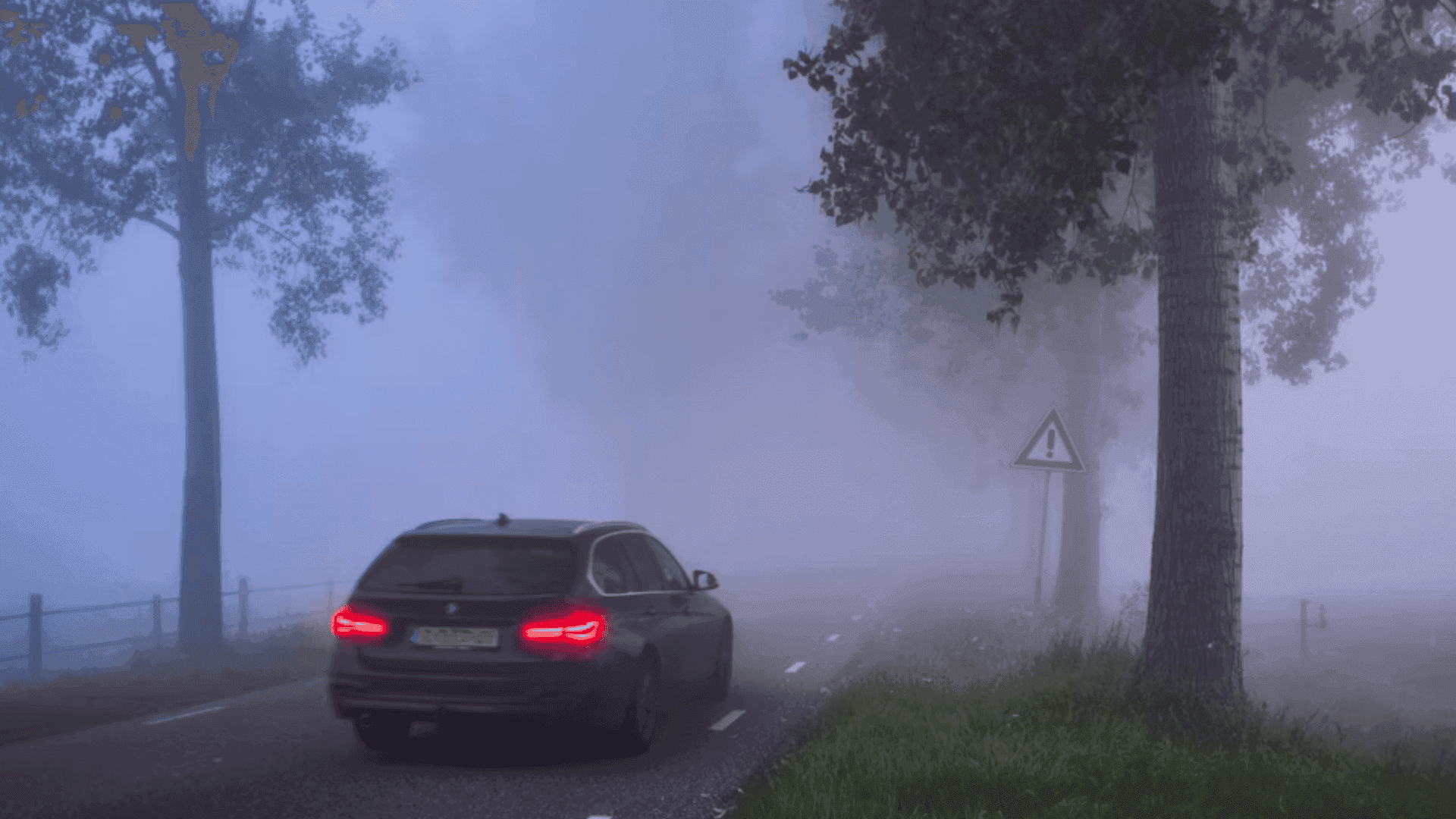 Carro no inverno