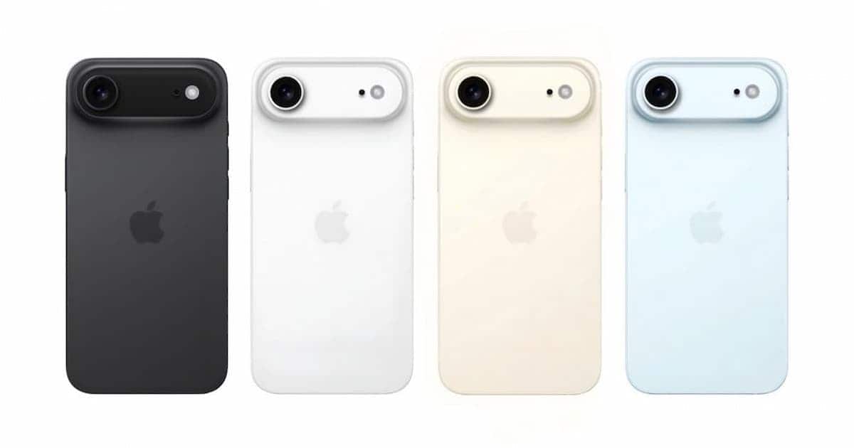 iPhone 17 Air vazamento