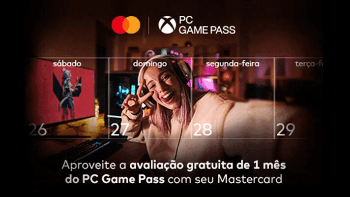 Mastercard Surpreenda está dando 1 mês de Game Pass de graça; veja como conseguir