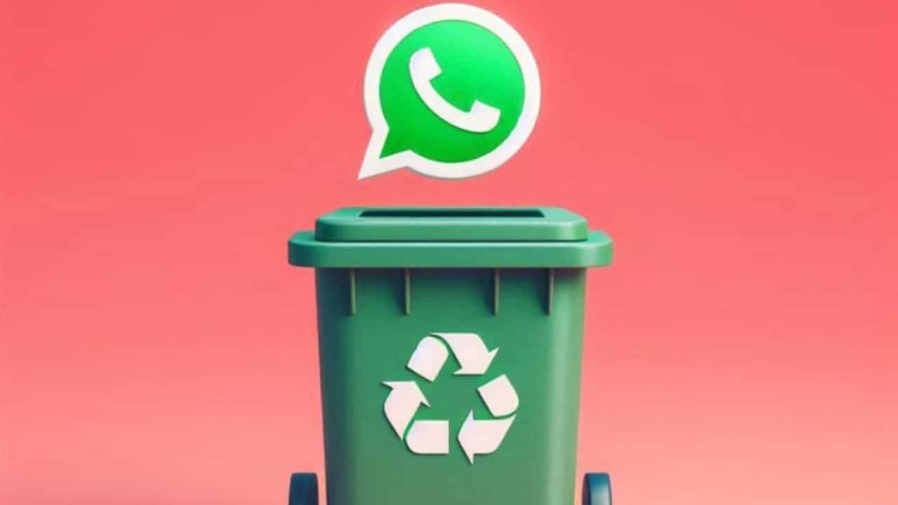 Lixeira do WhatsApp