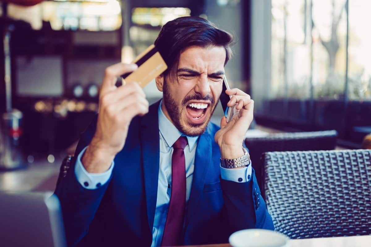 cartão bloqueado cartões