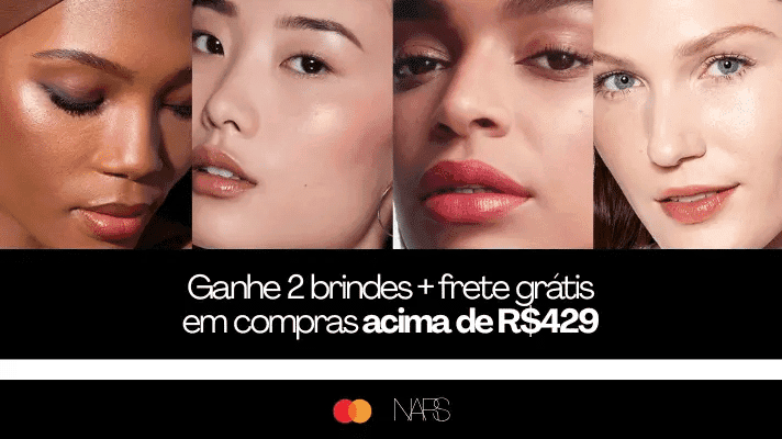 Mastercard Surpreenda libera 2 brindes na Nars; veja como ganhar