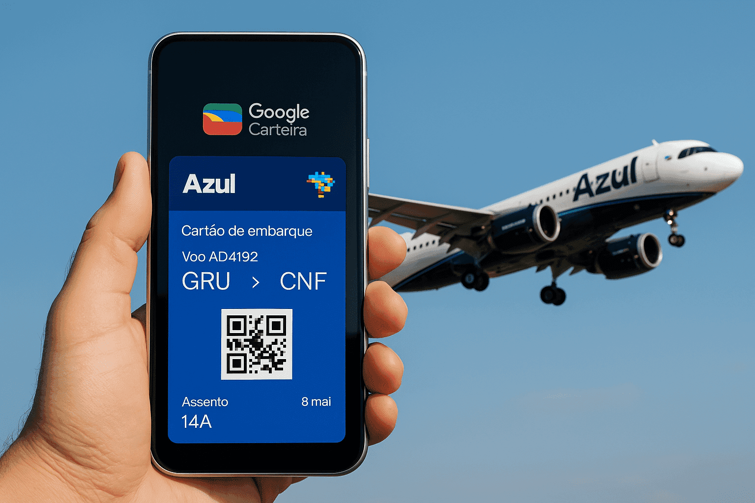 azul