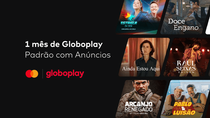 Globoplay de graça pelo Mastercard Surpreenda; veja como conseguir