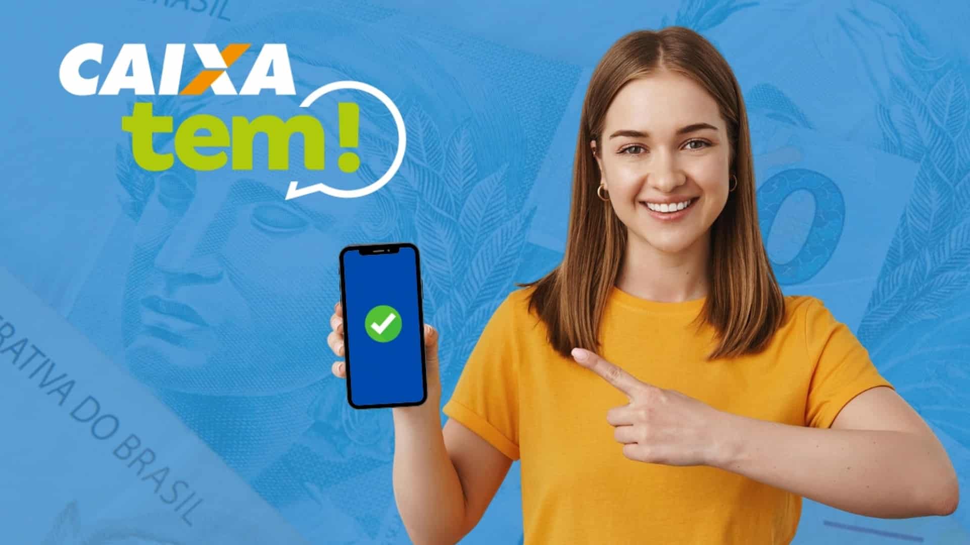 CAIXA TEM