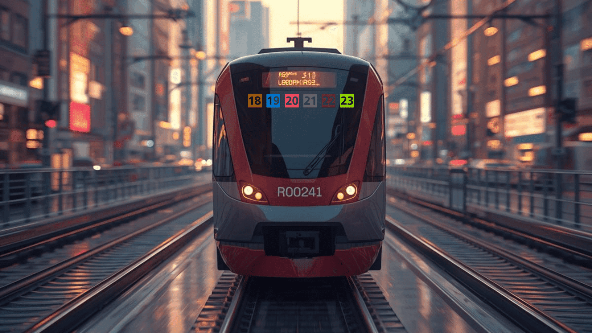 Metrô e trem