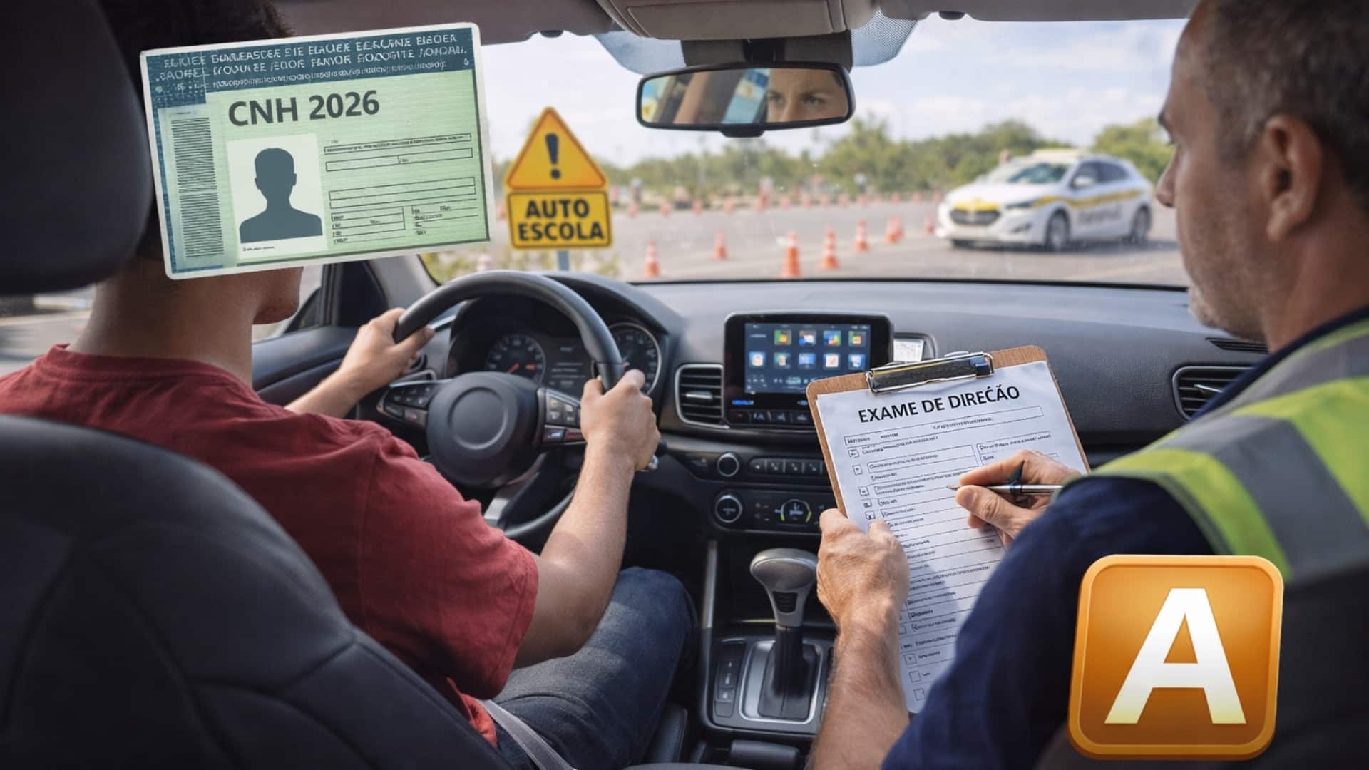 cnh carro automático