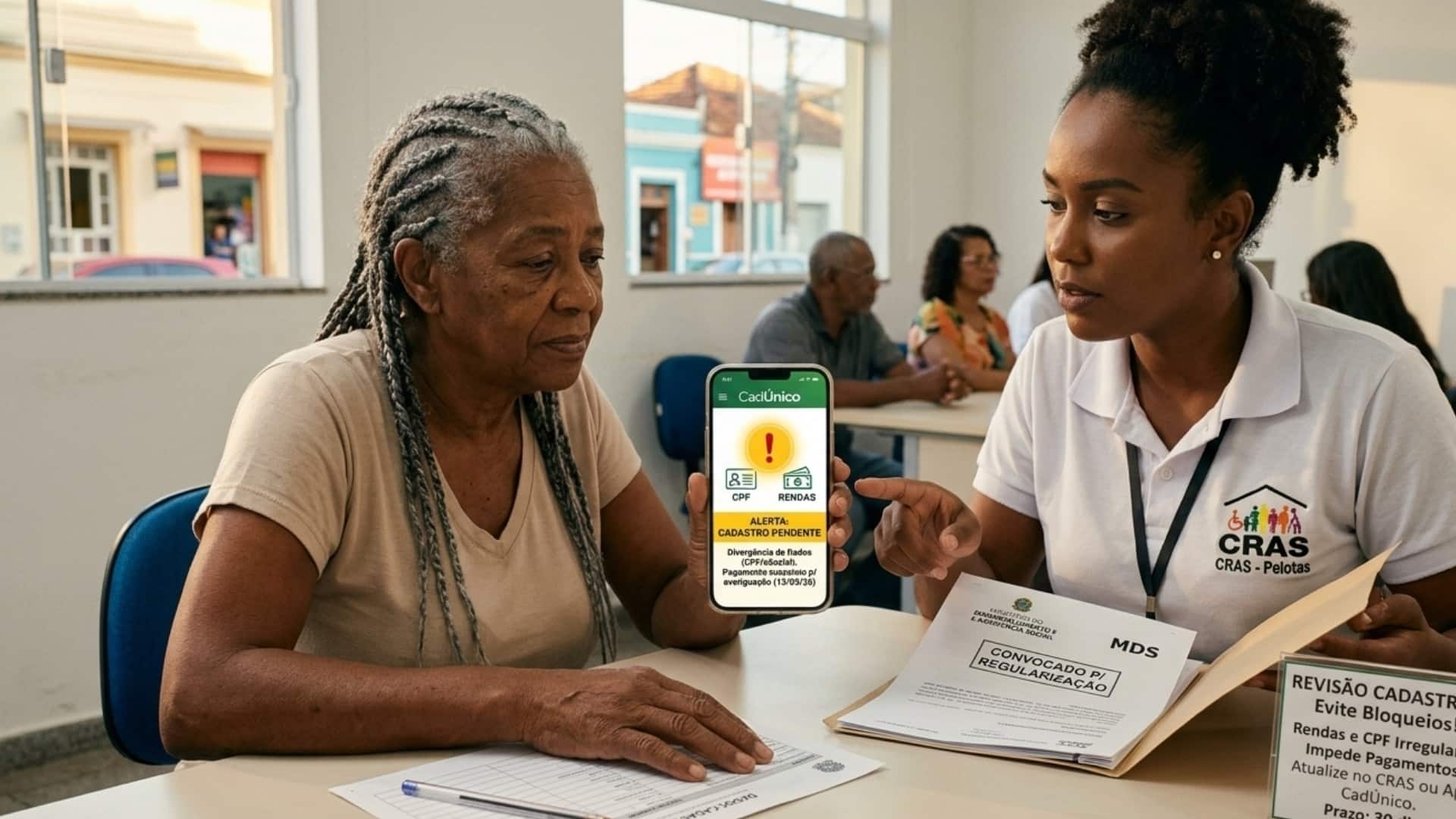 CADASTRO IRREGULAR BENEFÍCIO