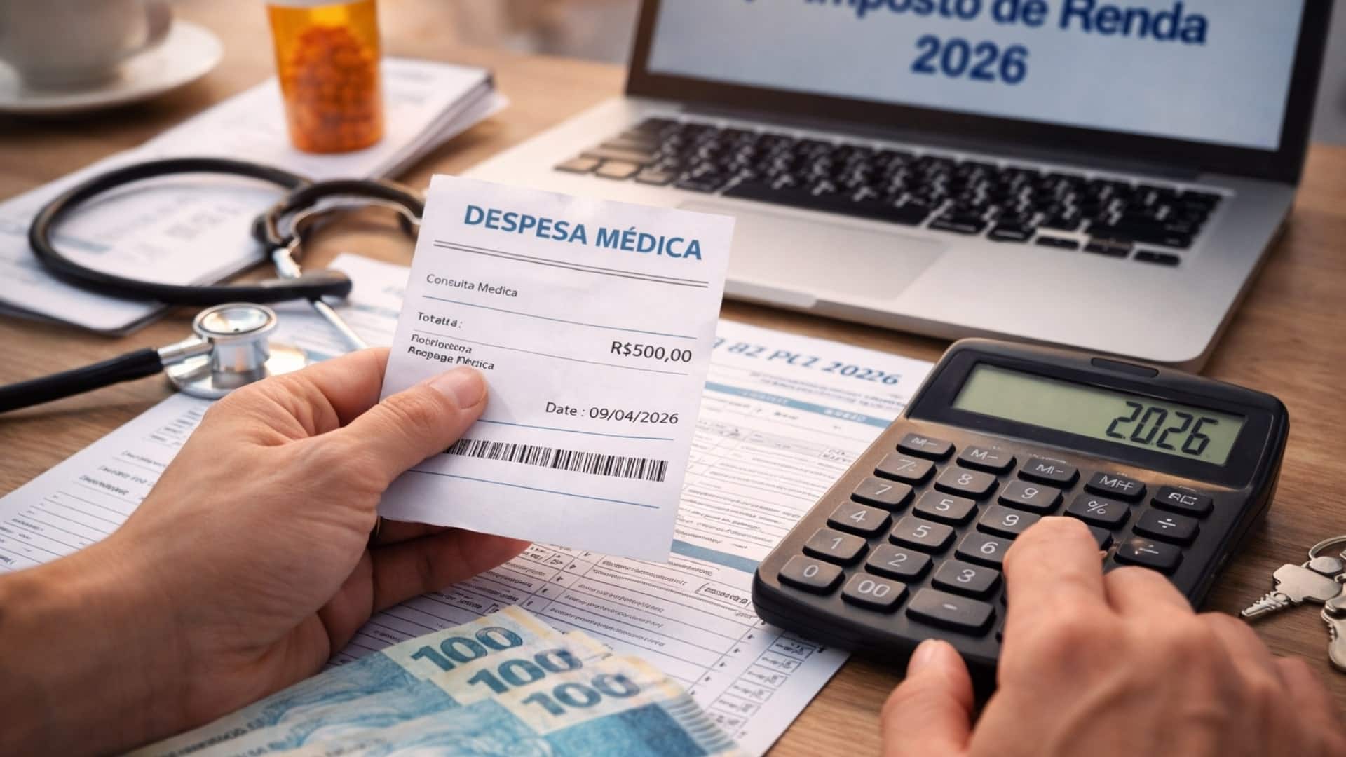 IMPOSTO DE RENDA DESPESA MÉDICA