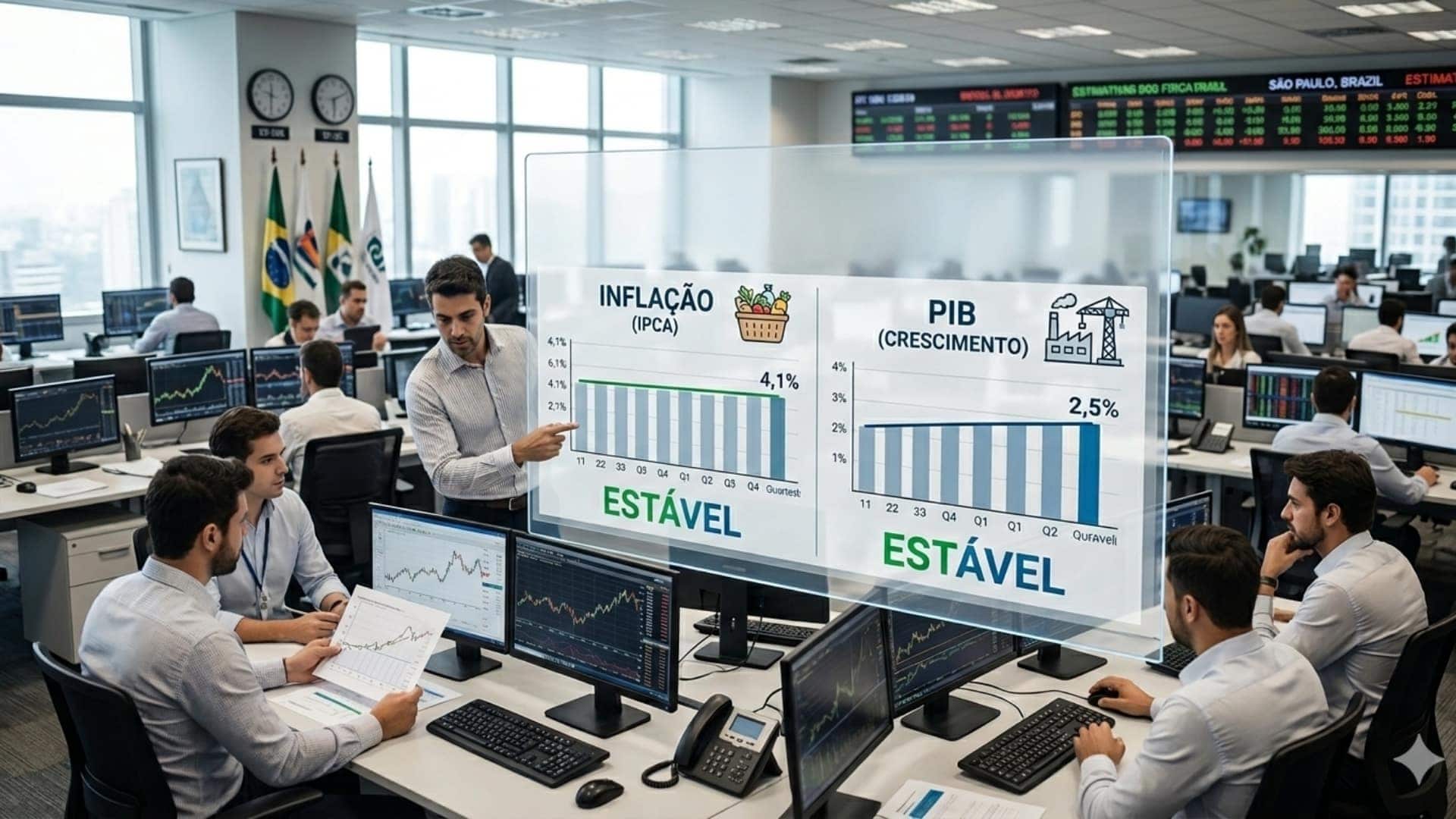 INFLAÇÃO PIB