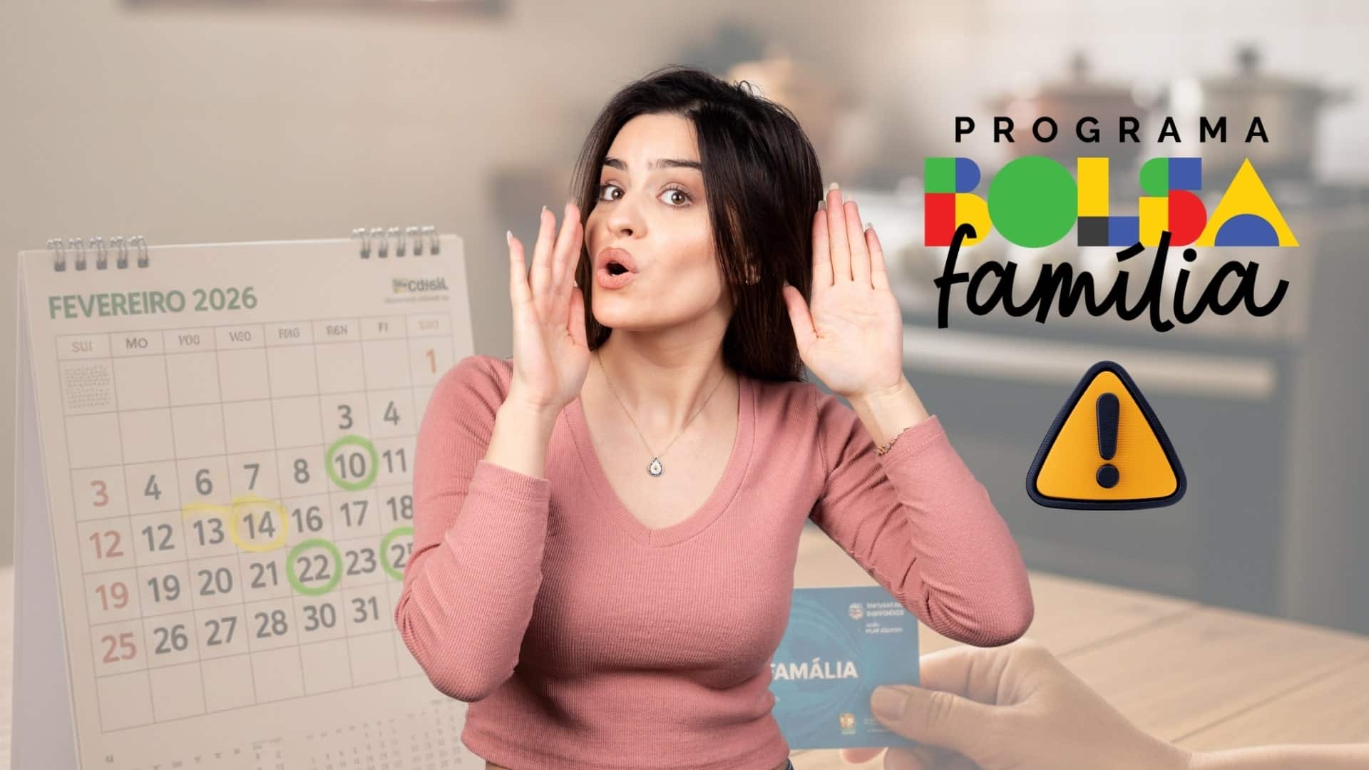 bolsa família calendário mudança