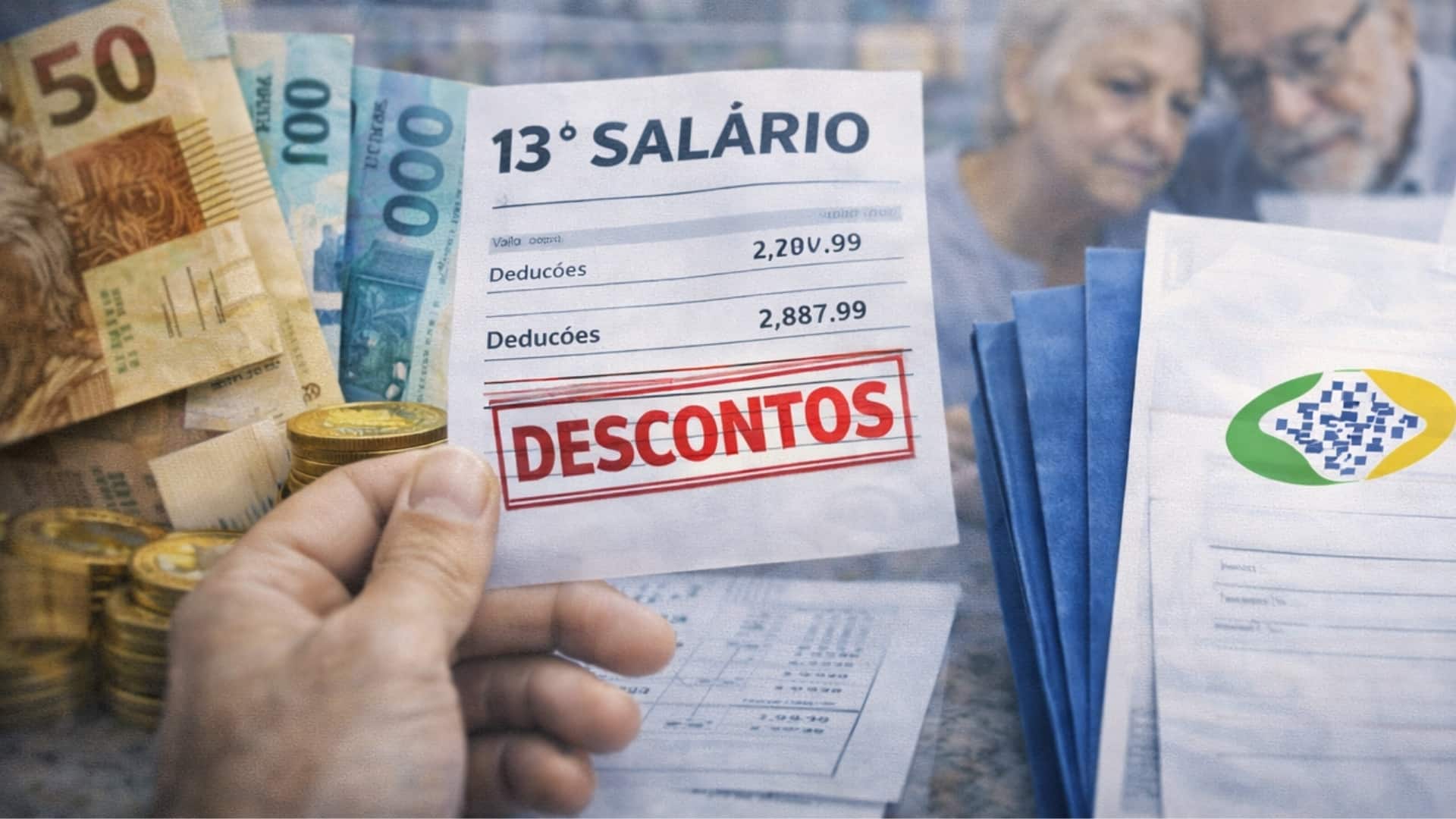 descontos 13º INSS