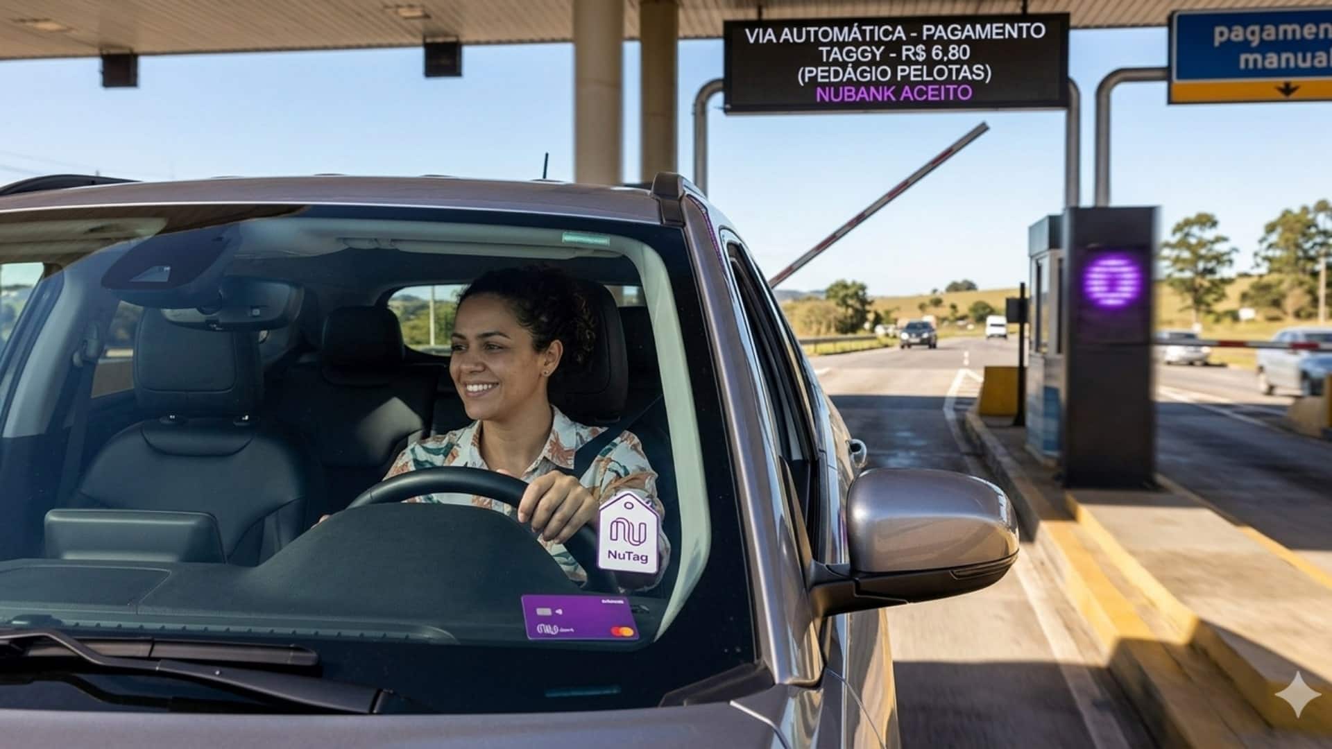 nubank pedágios