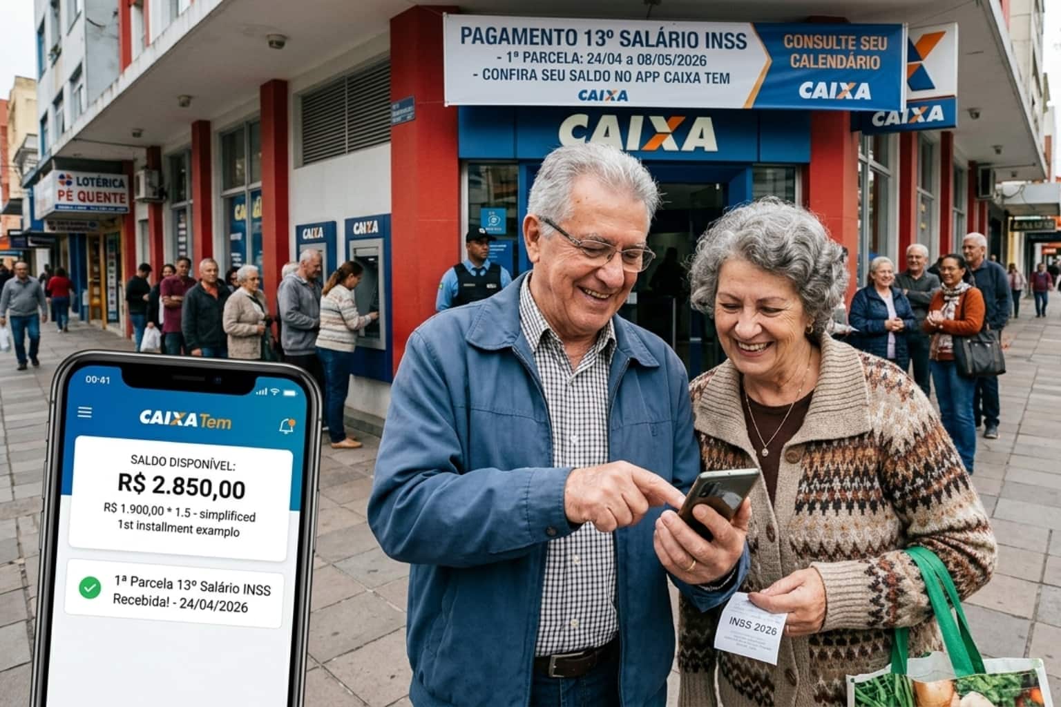 primeira parcela 13º