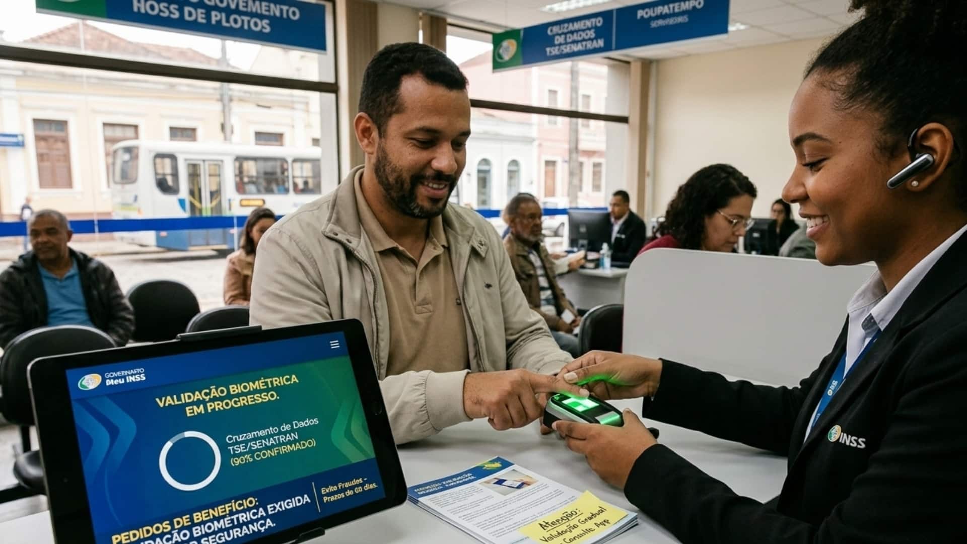 validação biométrica