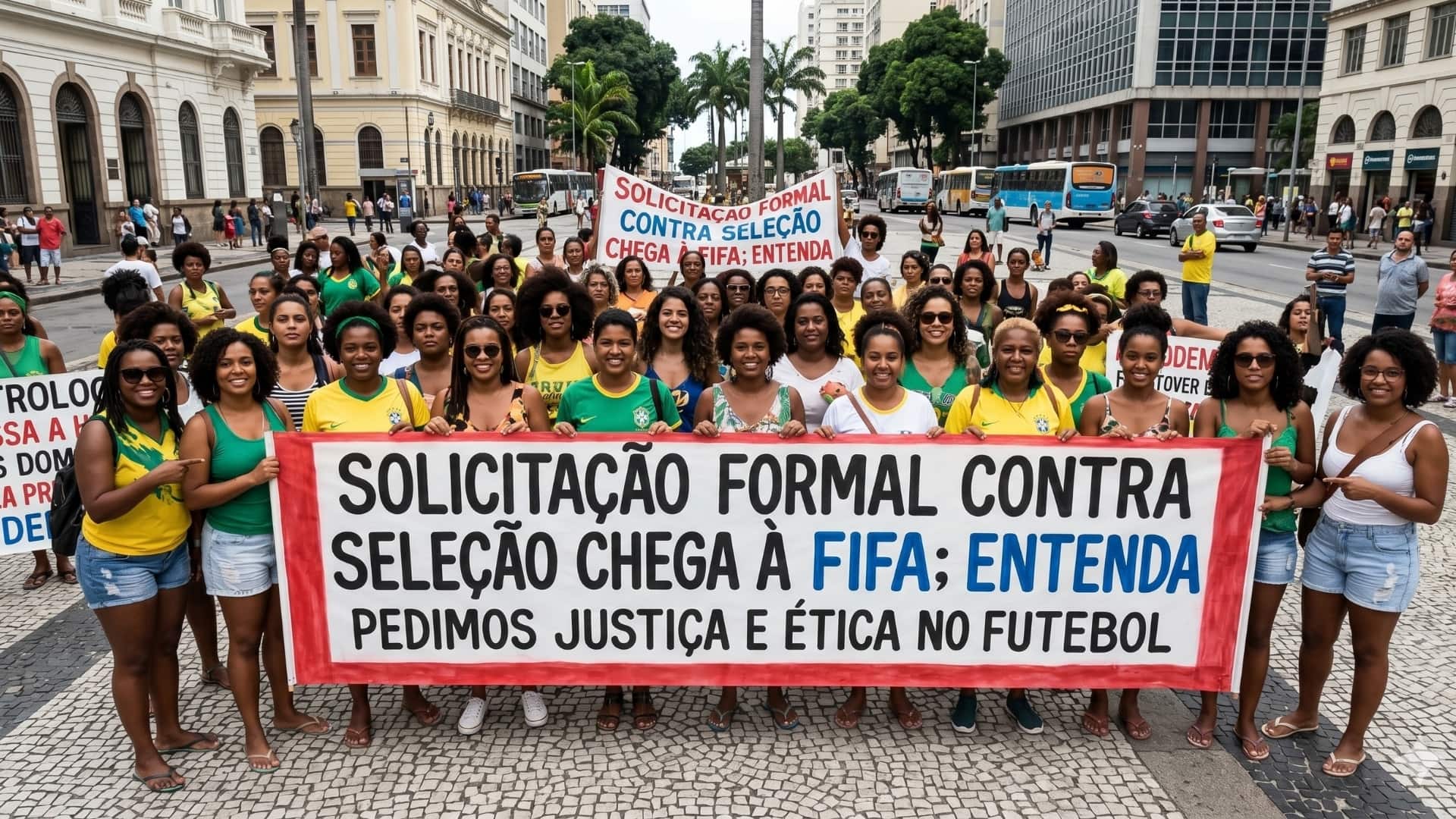 Solicitação formal contra seleção chega à FIFA; entenda