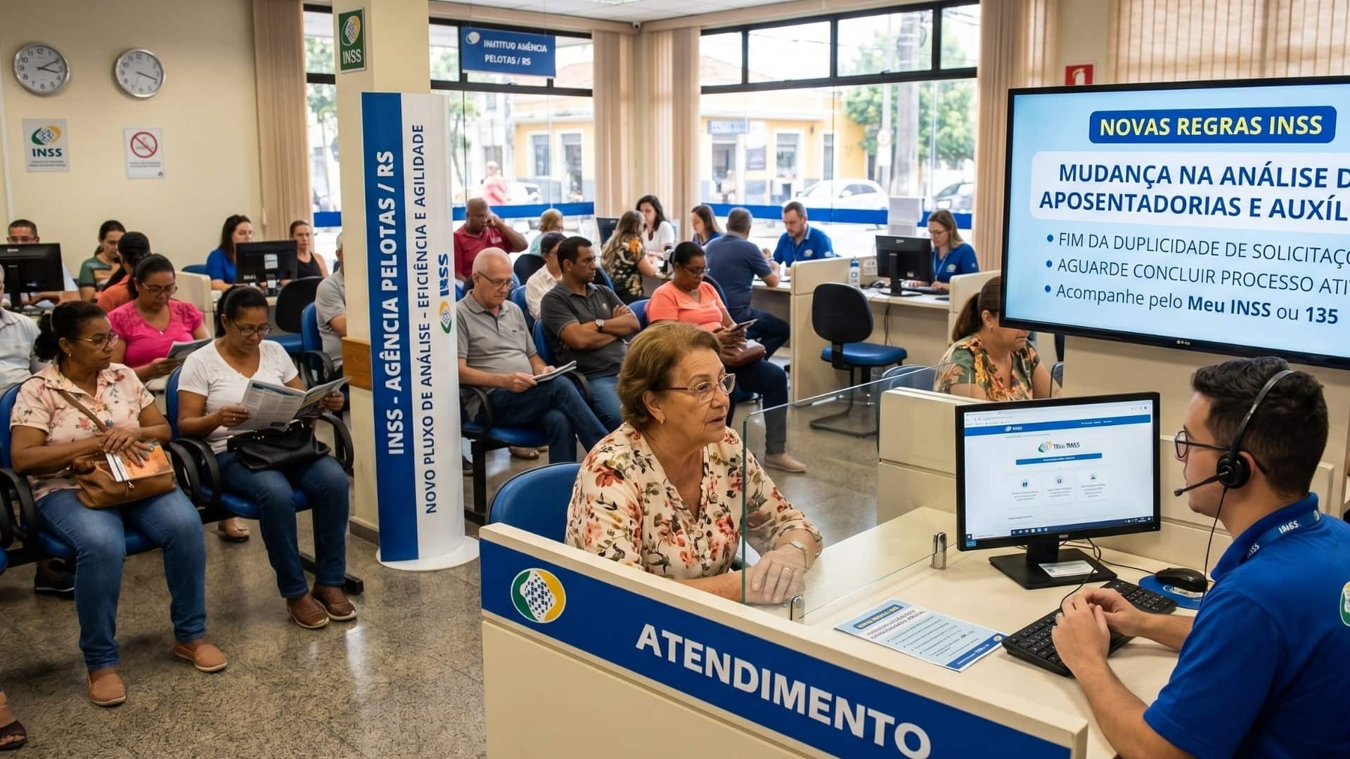 Nova regra do INSS altera análise de aposentadorias e auxílios