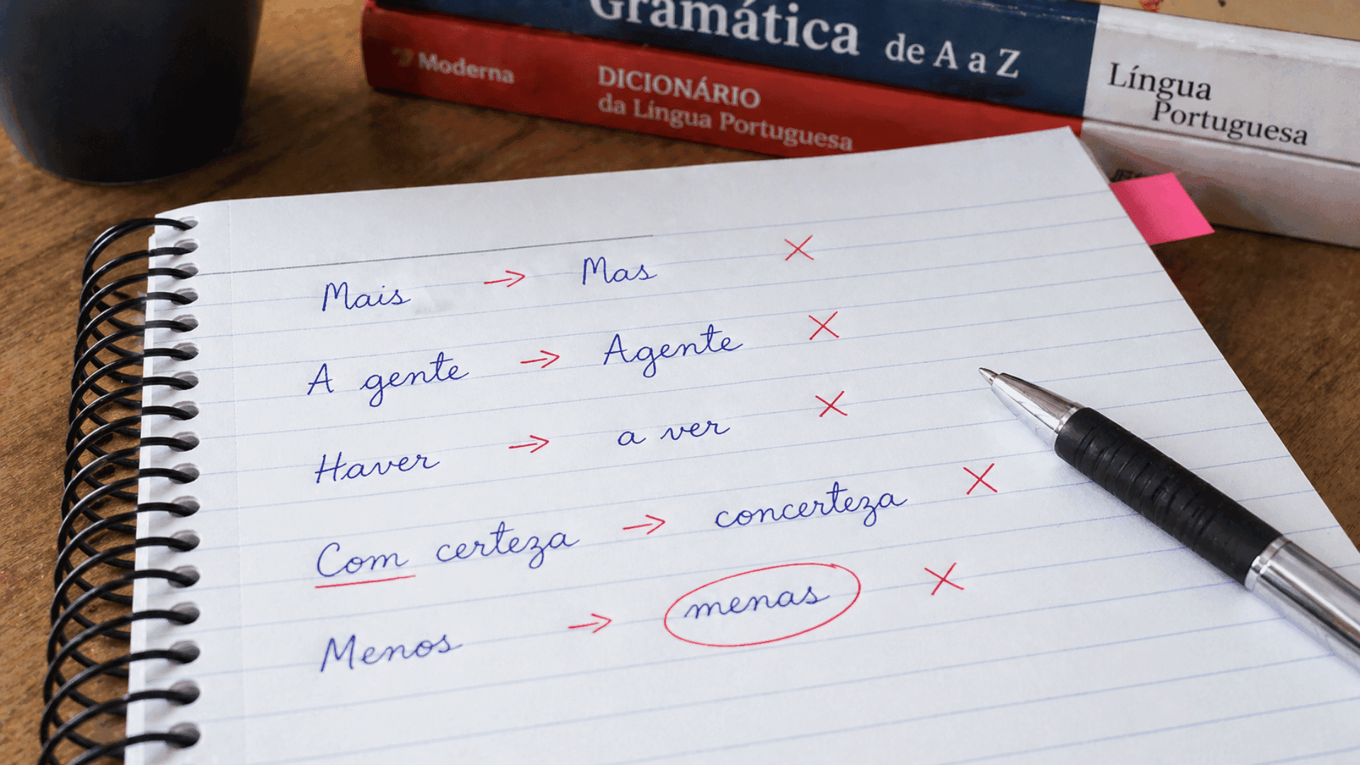 Erros comuns de português: 5 palavras simples que confundem brasileiros
